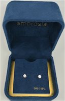 Earrings Ambrosia Woman DEA DI LUCE in White Gold Zircone AOZ526 - AOZ526